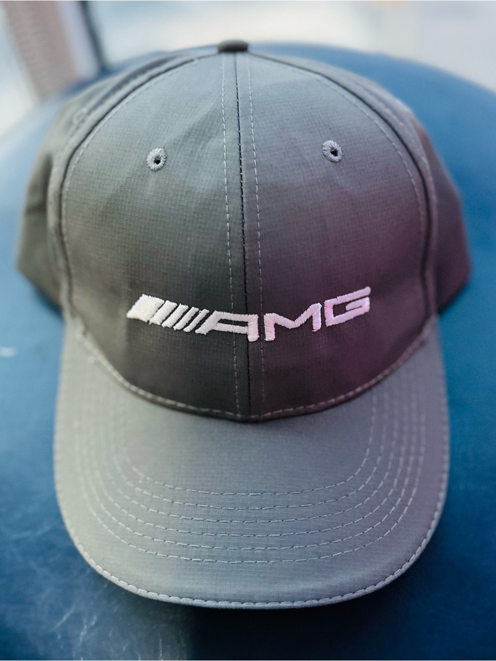 AMG Embroidered Grey Baseball Cap